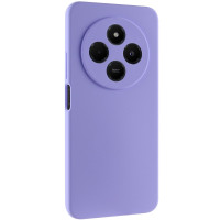 Силиконовый чехол для Xiaomi Redmi 14C / Poco C75 Silicone Case Full Light Purple