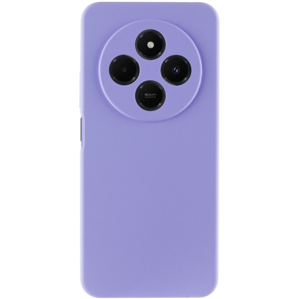 Силиконовый чехол для Xiaomi Redmi 14C / Poco C75 Silicone Case Full Light Purple