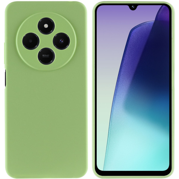 Силіконовий чохол для Xiaomi Redmi 14C / Poco C75 Silicone Case Full Mint