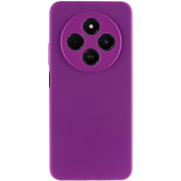Силіконовий чохол для Xiaomi Redmi 14C / Poco C75 Silicone Case Full Purple