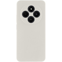 Силиконовый чехол для Xiaomi Redmi 14C / Poco C75 Silicone Case Full White