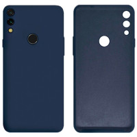 Силиконовый чехол для Xiaomi Redmi 7 Silicone Case Full Dark Blue