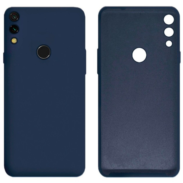 Силіконовий чохол для Xiaomi Redmi 7 Silicone Case Full Dark Blue