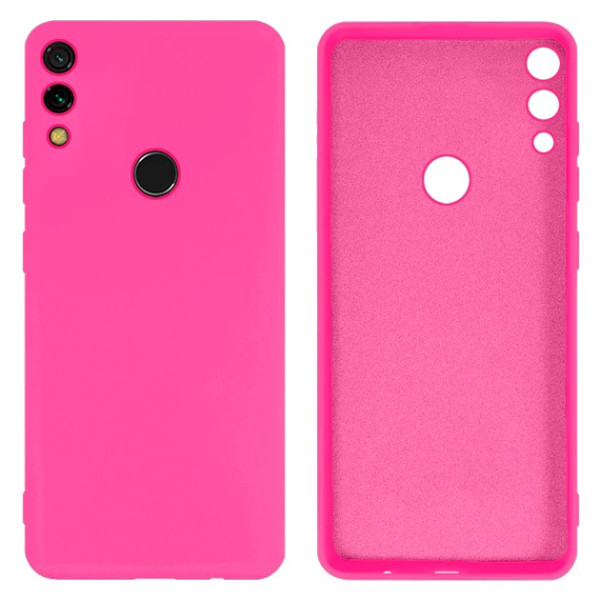 Силіконовий чохол для Xiaomi Redmi 7 Silicone Case Full Shiny Pink