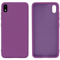 Силиконовый чехол для Xiaomi Redmi 7A Silicone Case Full Purple