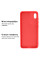 Силиконовый чехол для Xiaomi Redmi 7A Silicone Case Full Red