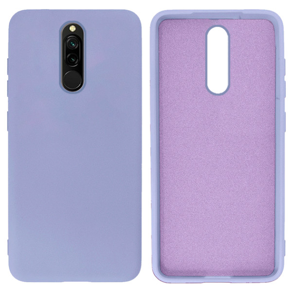Силіконовий чохол для Xiaomi Redmi 8 Silicone Case Full Light Purple
