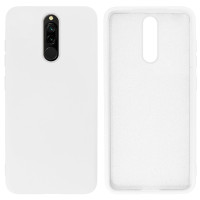 Силиконовый чехол для Xiaomi Redmi 8 Silicone Case Full White