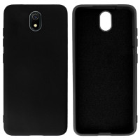 Силиконовый чехол для Xiaomi Redmi 8A Silicone Case Full Black