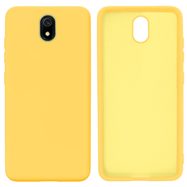 Силиконовый чехол для Xiaomi Redmi 8A Silicone Case Full Lemonade