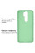 Силиконовый чехол для Xiaomi Redmi 9 Silicone Case Full Mint