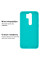 Силиконовый чехол для Xiaomi Redmi 9 Silicone Case Sea Blue
