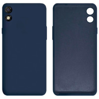 Силиконовый чехол для Xiaomi Redmi 9A Silicone Case Full Dark Blue