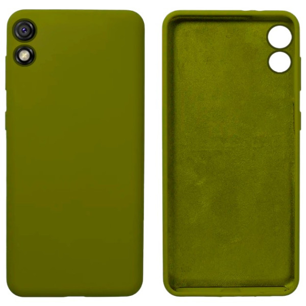 Силіконовий чохол для Xiaomi Redmi 9A Silicone Case Full Khaki