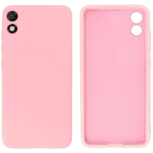 Силіконовий чохол для Xiaomi Redmi 9A Silicone Case Full Light Pink