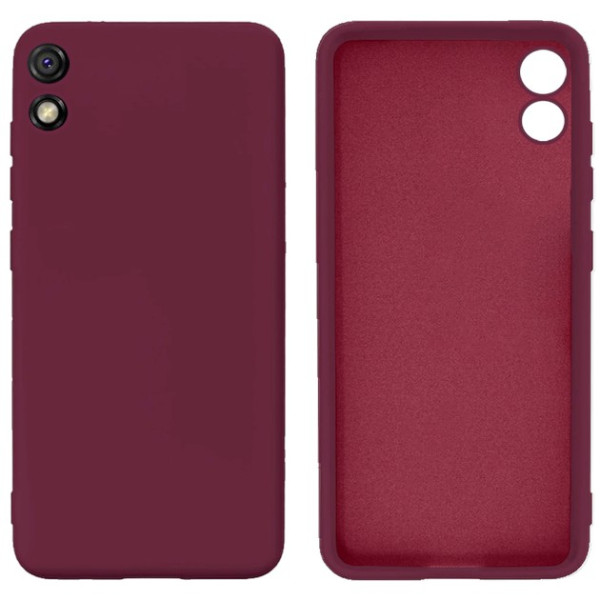 Силіконовий чохол для Xiaomi Redmi 9A Silicone Case Full Marsala