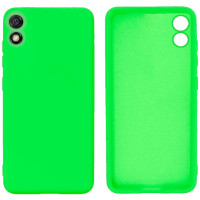 Силіконовий чохол для Xiaomi Redmi 9A Silicone Case Full Neon Green