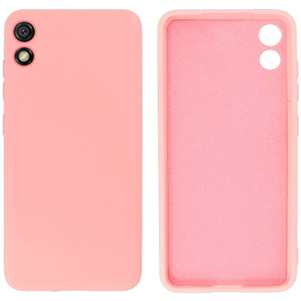 Силіконовий чохол для Xiaomi Redmi 9A Silicone Case Full Pink
