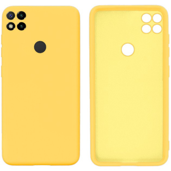 Силіконовий чохол для Xiaomi Redmi 9C Silicone Case Full Lemonade