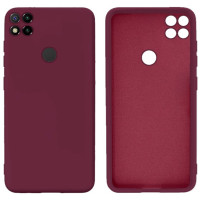 Силіконовий чохол для Xiaomi Redmi 9C Silicone Case Full Marsala