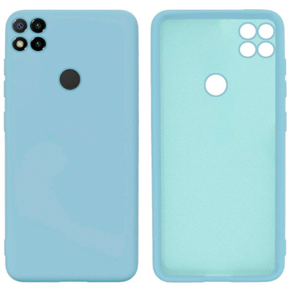 Силиконовый чехол для Xiaomi Redmi 9C Silicone Case Full Sky Blue