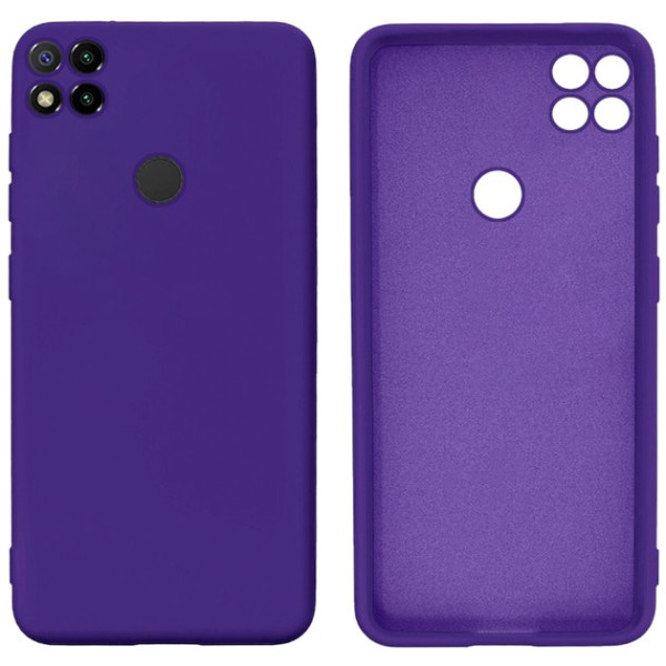Силіконовий чохол для Xiaomi Redmi 9C Silicone Case Full Ultraviolet