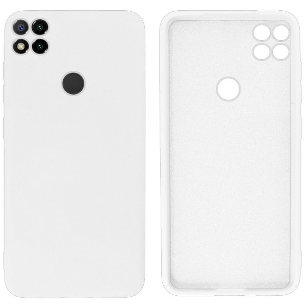 Силіконовий чохол для Xiaomi Redmi 9C Silicone Case Full White