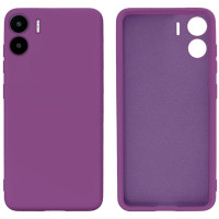 Силиконовый чехол для Xiaomi Redmi A1/A2 Silicone Case Full Purple