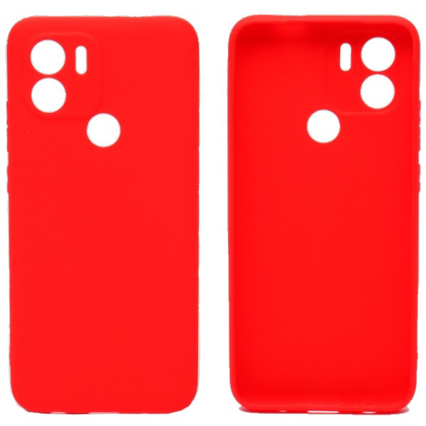 Силиконовый чехол для Xiaomi Redmi A1 Plus Silicone Case Full Red