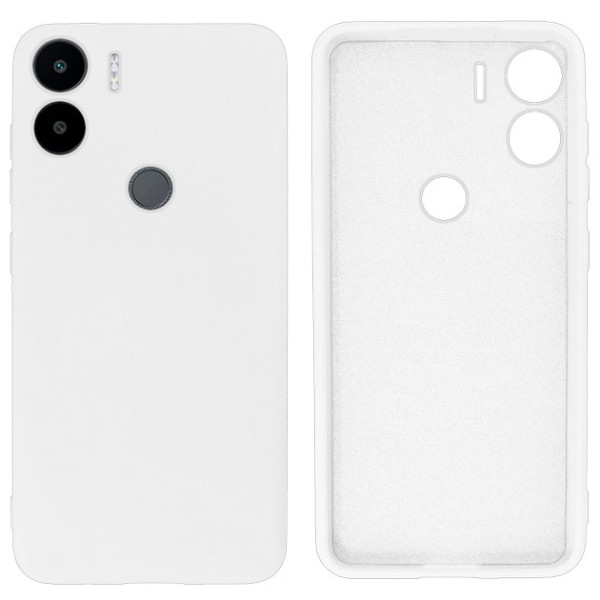 Силиконовый чехол для Xiaomi Redmi A1 Plus Silicone Case Full White
