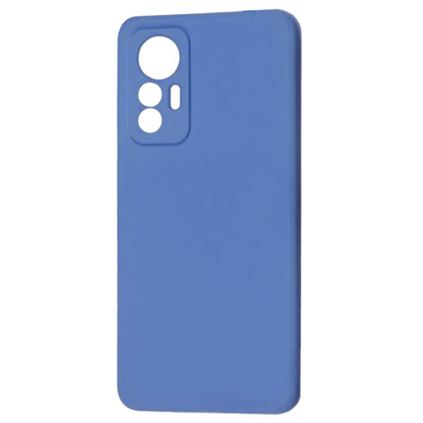 Силиконовый чехол для Xiaomi Mi 12 Lite Silicone Case Full Azure