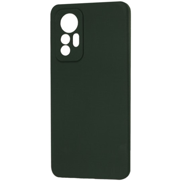Силиконовый чехол для Xiaomi Mi 12 Lite Silicone Case Full Forest Green