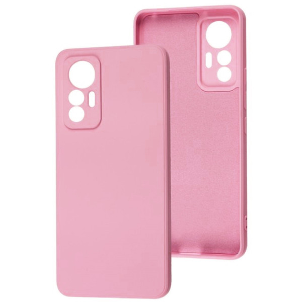 Силиконовый чехол для Xiaomi Mi 12 Lite Silicone Case Full Light Pink