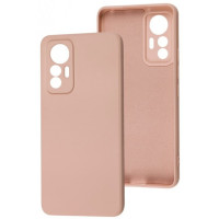 Силиконовый чехол для Xiaomi Mi 12 Lite Silicone Case Full Pink Sand