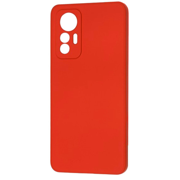 Силиконовый чехол для Xiaomi Mi 12 Lite Silicone Case Full Red