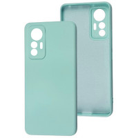 Силіконовий чохол для Xiaomi Mi 12 Lite Silicone Case Full Sea Blue