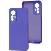Силиконовый чехол для Xiaomi Mi 12 Lite Silicone Case Full Ultraviolet