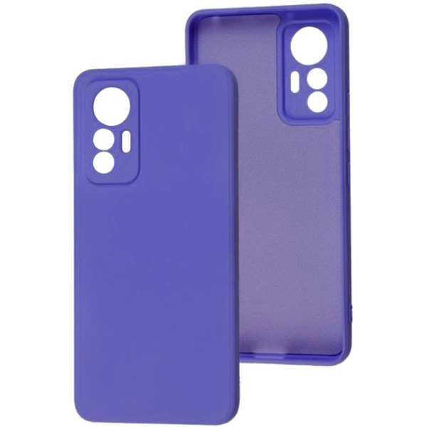 Силиконовый чехол для Xiaomi Mi 12 Lite Silicone Case Full Ultraviolet