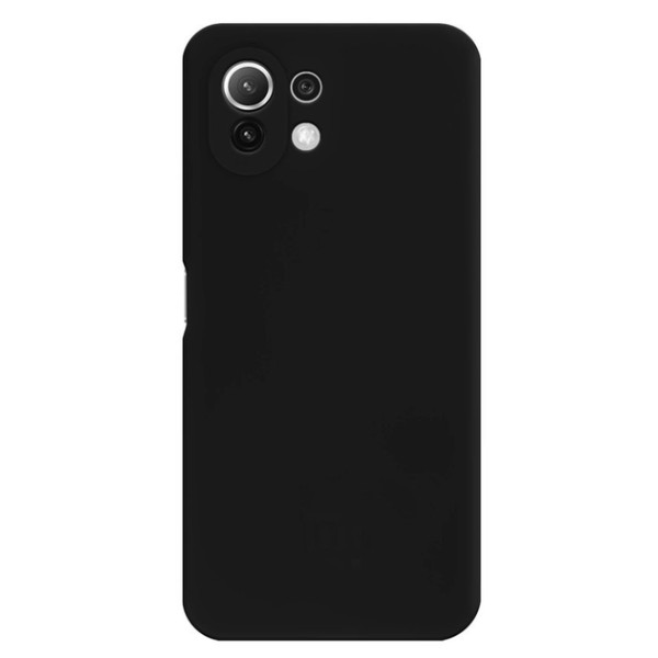 Силіконовий чохол для Xiaomi Mi 11 Lite Silicone Case Full Black