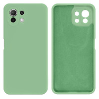 Силіконовий чохол для Xiaomi Mi 11 Lite Silicone Case Full Mint