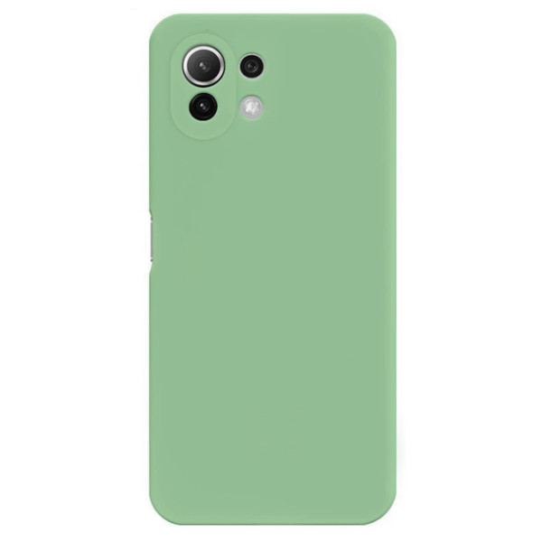 Силіконовий чохол для Xiaomi Mi 11 Lite Silicone Case Full Mint