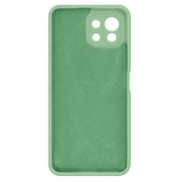 Силіконовий чохол для Xiaomi Mi 11 Lite Silicone Case Full Mint