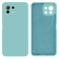 Силіконовий чохол для Xiaomi Mi 11 Lite Silicone Case Full Sea Blue