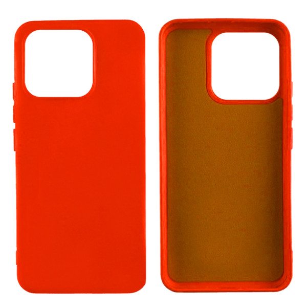 Силиконовый чехол для Xiaomi Mi 13 Silicone Case Full Red