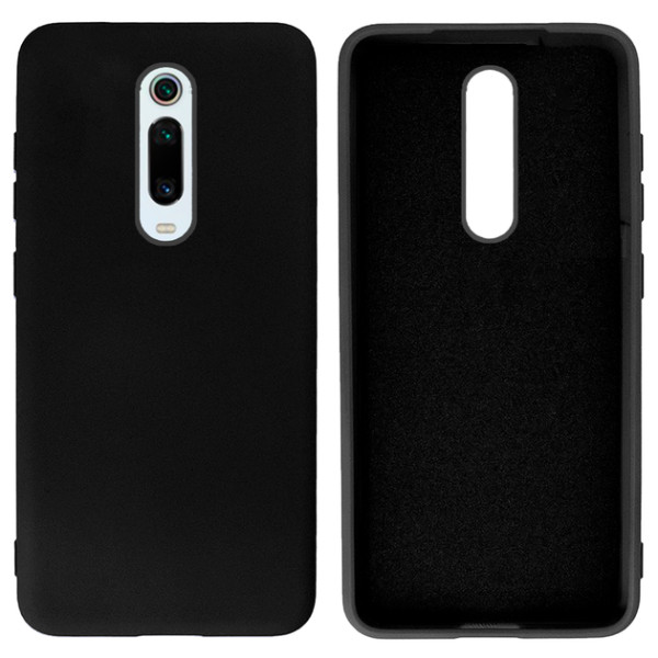 Силіконовий чохол для Xiaomi Mi 9T/Mi 9T Pro Silicone Case Full Black