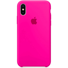 Чохол Apple Silicone Case для iPhone Xs Max Barbie Pink