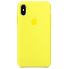 Чохол Apple Silicone Case для iPhone Xs Max Lemonade