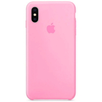 Чехол Apple Silicone Case для iPhone Xs Max Светло-розовый