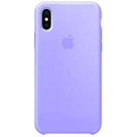 Чехол Apple Silicone Case для iPhone Xs Max Светло-фиолетовый