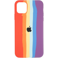 Чохол Apple Silicone Case для iPhone 11 Pro Rainbow